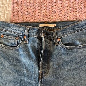 Levi's Classic High Rise Blue Jeans
